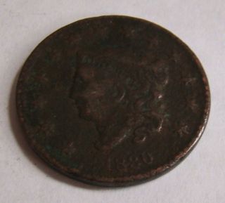 RARE 1830 U s Coronet Head Large Cent 1c $0 01 Penny