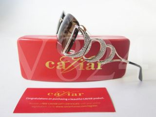 Caviar Sunglasses M 6844 Champagne Gold M6844 C21