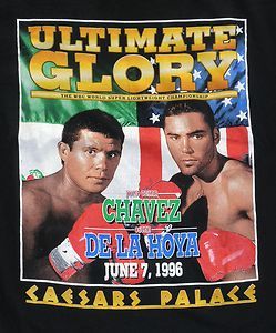 OSCAR DE LA HOYA vs JULIO CESAR CHAVEZ June 1996 Caesars Palace boxing 