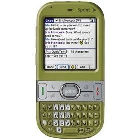 Palm Centro 690 Green Used Sprint Cell Phone   Excellent Condition