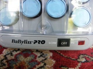 BABYLISS PRO CERAMIC IONIC HAIR SETTER HOT ROLLERS   BABHS40 Excellent 