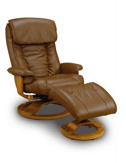   . The chair swivels and reclines and has an adjustable headrest