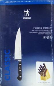 Henckels Classic 15 pc Super Knife Block Set NEW