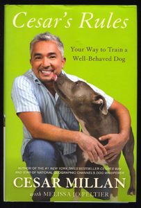 Cesars Rules by Cesar Millan Signed Book Dog Training Dog Whisperer 