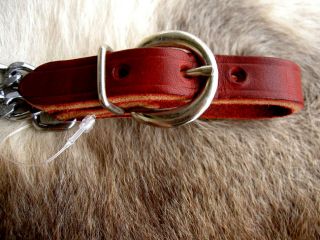   Curb Straps Steel Chains Horse Tack Cowboy Ranch Rodeo USA
