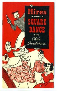 Hires Throws A Square Dance Instruction Booklet