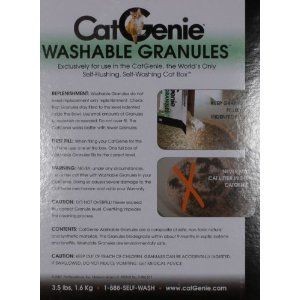 NEW CatGenie Cat Genie Washable Granules Litterbox Litter Box FAST 