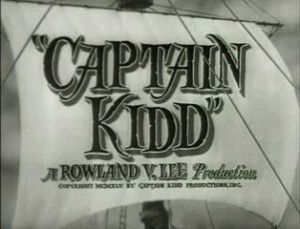 Captain Kidd DVD 1945 Charles Laughton Randolph Scott