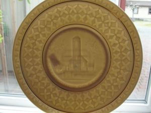 Irish Belleek 1893 1993 Centenary Plate   St Patricks Church   Ltd 