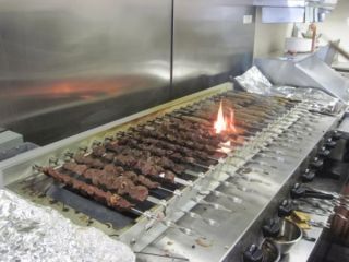 Shish Kabob Kebab Rotisserie for Charbroiler