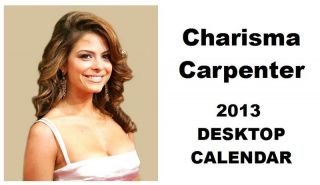 Charisma Carpenter 2013 Desktop Calendar Now Only £5 99
