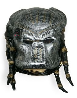 Predator 2 Piece Deluxe Latex Licensed Mask with Face Plate