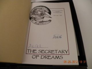 Stephen King The Secretary of Dreams Vol 2 Book Autograph Limited 