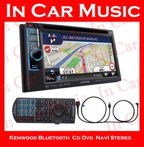   DNX4210BT Bluetooth GPS Car Stereo Radio CD DVD  iPod iPhone Player