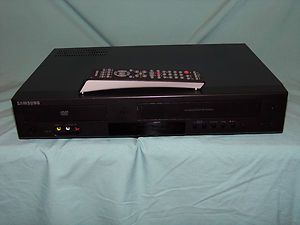 NICE Samsung CD DVD VHS VCR Player Combo WITH REMOTE HDMI 1080p DVD 