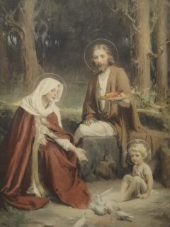   Family Jesus Mary Joseph by C Bosseron Chambers Edward Gross Co