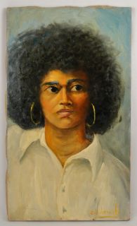 Charles F Bohannah New York Art African American Woman Impressionist 