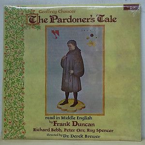 Geoffrey Chaucer The Pardoners Tale Read by Frank Duncan Argo ZPL 