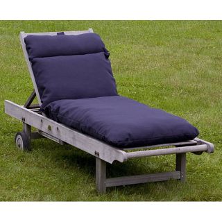 outdoor navy blue chaise lounge cushion add a touch of