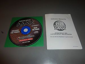   Disc for PlayStation 2 w Instructions Manual PS2 Codes Cheats