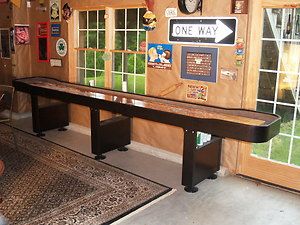Champion Championship 14 Shuffleboard Table in Exceptional Condition