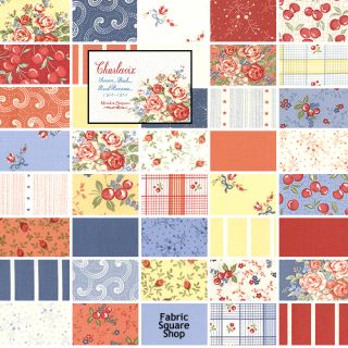 Minick Simpson Charlevoix 5 Charm Pack Quilting Fabric Squares Moda 