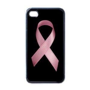 Breast Cancer Awareness Pink Ribbon iPhone 4 Hard Case