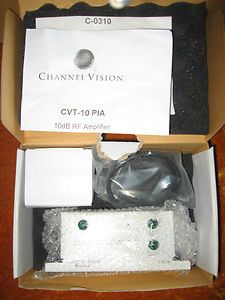 NEW Channel Vision C 0310 10dB RF Cable Amplifier 54 1000MHz