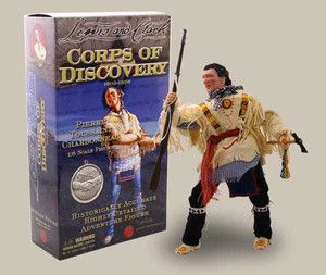 Lewis Clark Pierre Toussaint Charbonneau Native American Doll Retail $ 