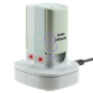Charging Dock Station 2 Rechargeable Battery For Microsoft XBox 360 