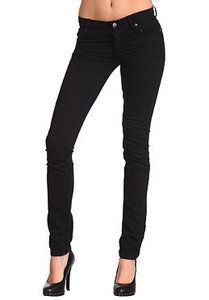 new CHEAP MONDAY bnwt womens zip low very nice black jeans sz 11 or 29 