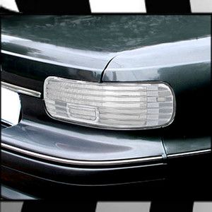 91 96 Chevy Impala Caprice Clear Euro Tail Lights Lens