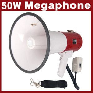    Microphone Bullhorn Speaker Siren Portable Handheld Cheerleading
