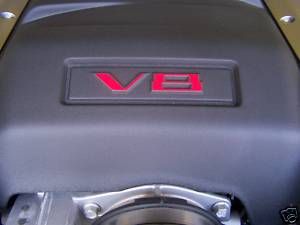 2010 2011 2012 CHEVROLET CAMARO SS V8 ENGINE Overlay Decal 2 U Choose 