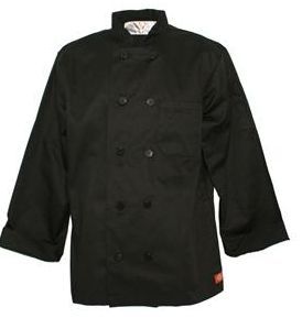 Dickies Womens Executive Chef Coat Black CW070308CA