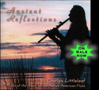   American Flute Music by Artist Charles Littleleaf   FREE USA SHIPPING