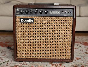 Mesa Boogie Mark I Reissue combo amp Wood Wicker Mk 1 with cover