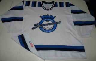 CCM Chicoutimi Sagueneens QMJHL Hockey Air Knit Jersey Mens 2XL XXL 