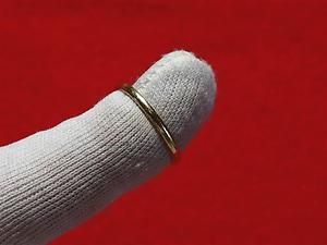 14kt Solid Yellow Gold Plain Wedding Band 2mm Wide 1 2 grams Size 