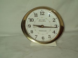 Vintage Westclox Big Ben Alarm Clock Wind Up Chime Alarm Made in The U 