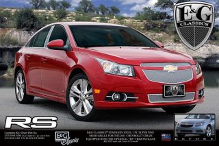 11 13 Chevy Cruze Billet Grill Stainless Steel Super Car Grille by E G 