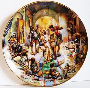 Jacobs Wedding Collector Plate by Yiannis Koutsis