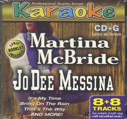 Martina McBride Jo Dee Messina Karaoke CD G New Its My Time Bring on 