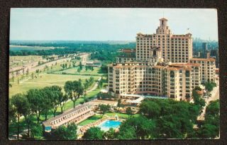 1950s Edgewater Beach Hotel Chicago IL Cook Co Postcard