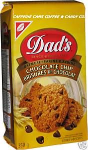 Dads Oatmeal Chocolate Chip Cookies 350g Bag