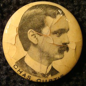 CHARLES CURTIS US Congress 1898 Kansas Native American Political 