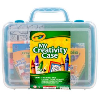Crayola 04 2537 My Creativity Case Kids Art Supply Kit New