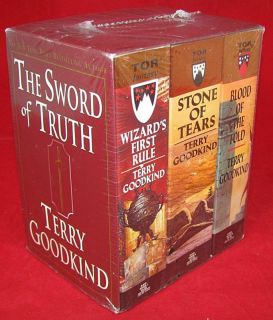 The Sword of Truth: 3 Book PB Box Set by Terry Goodkind, New