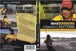 Classic Patterns 3 V4 Bass Fishing Post Front Conditions DVD NEW