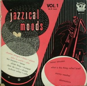 Charles Mingus Jazzical Moods Vol 1 Period 1107 10 Inch